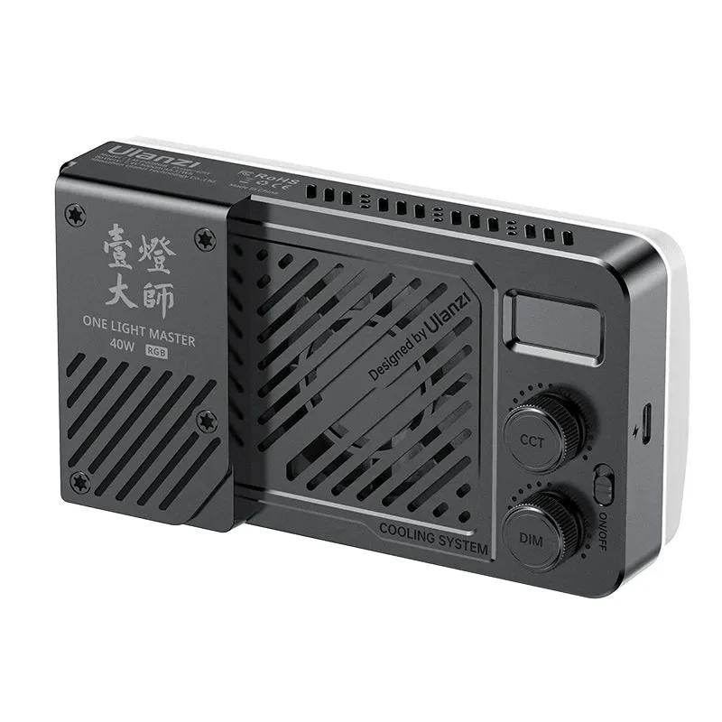 Φωτογραφία προϊόντος: GR Ulanzi 40W Portable Video Light έως 12 άτοκες δόσεις ή 24 δόσεις