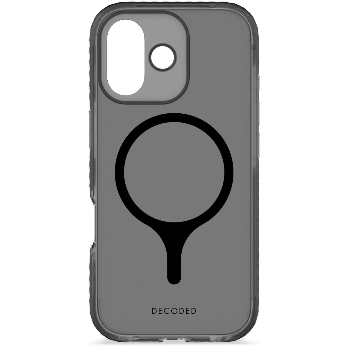 Φωτογραφία προϊόντος: GR Decoded DropTec Clear Case Frosted Black Transparent for iPhone 17 έως 12 άτοκες δόσεις ή 24 δόσεις
