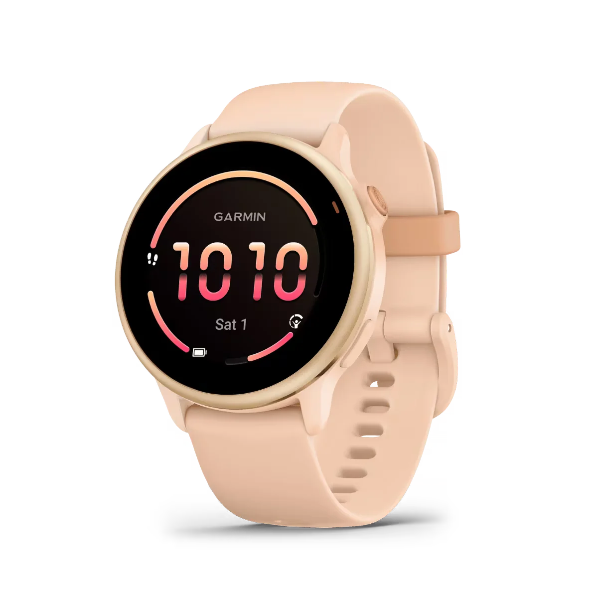 Φωτογραφία προϊόντος: GR Garmin vivoactive 6 Metallic Pink Dawn with Pink Dawn Band έως 12 άτοκες δόσεις ή 24 δόσεις