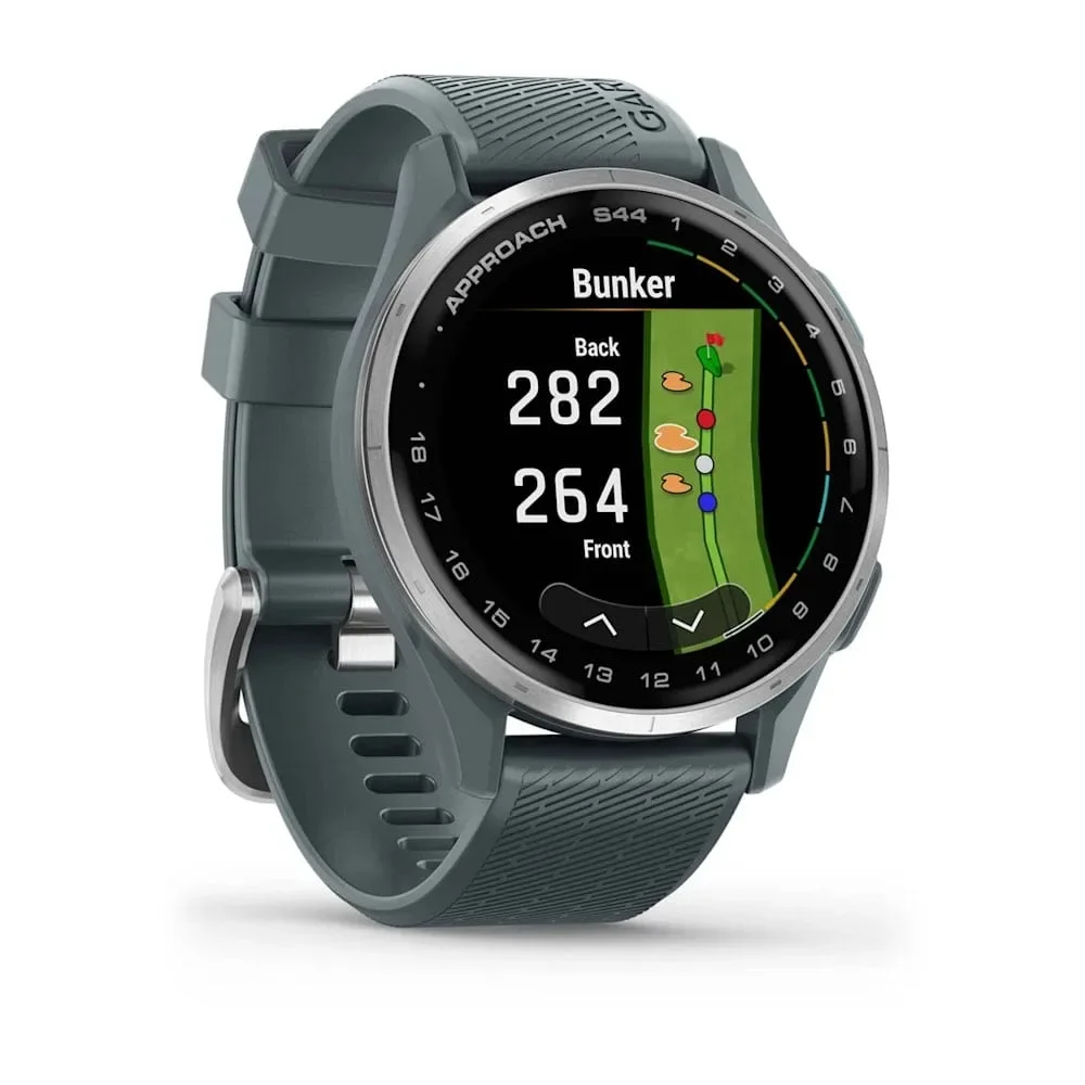 Φωτογραφία προϊόντος: GR Garmin Approach S44 Silver with Twilight έως 12 άτοκες δόσεις ή 24 δόσεις