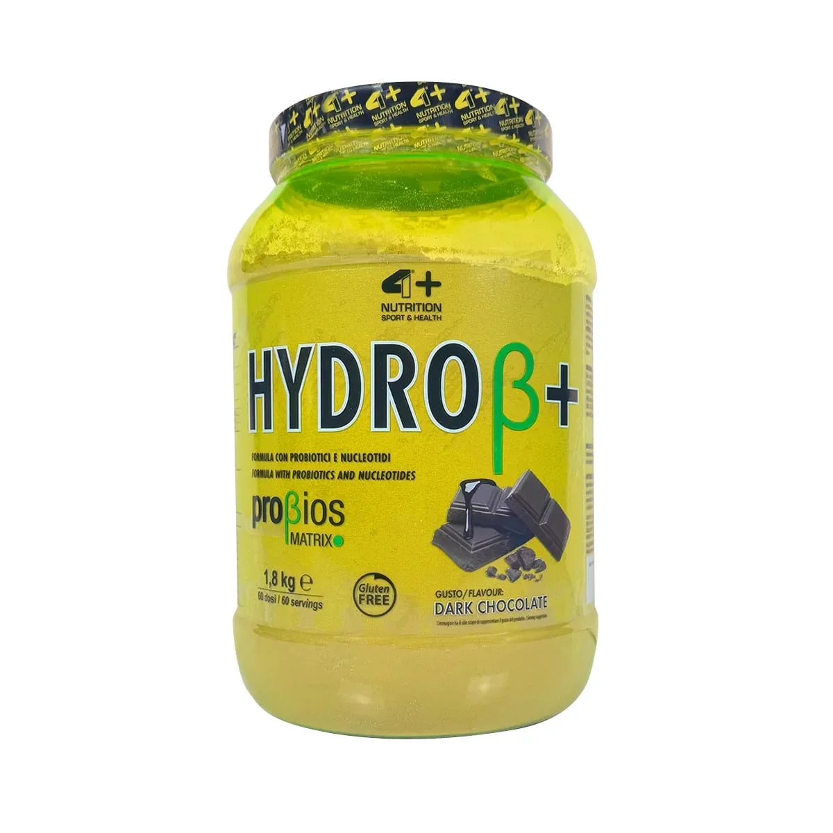 Φωτογραφία προϊόντος: 4+ Hydroβ Chocolate Dark 1800gr έως 12 άτοκες δόσεις ή 24 δόσεις
