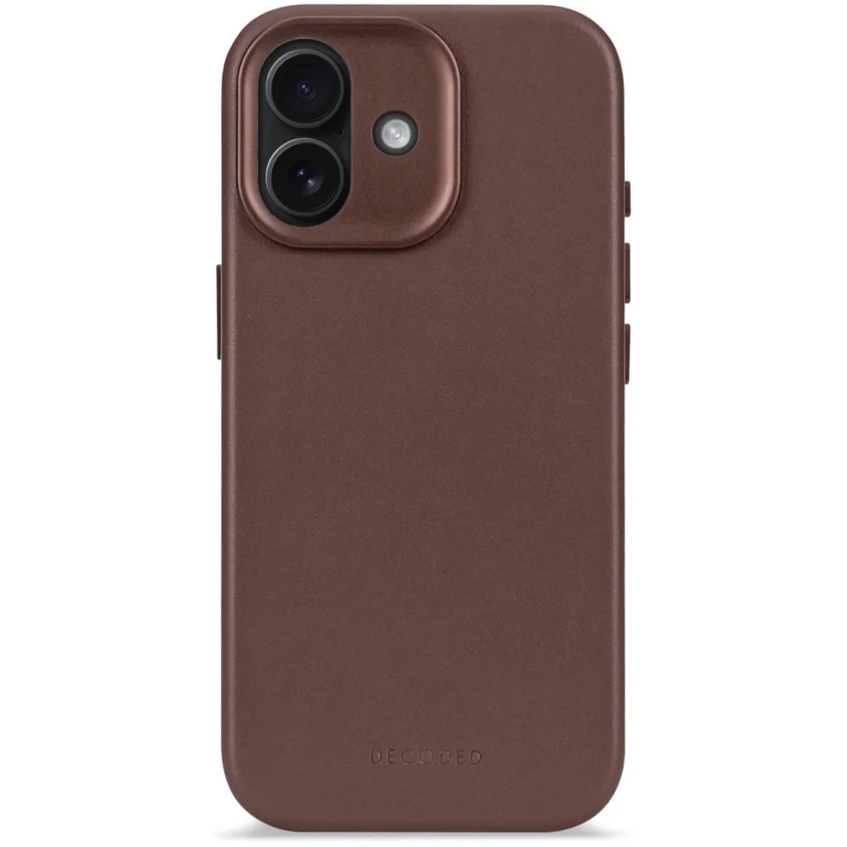 Φωτογραφία προϊόντος: GR Decoded Leather Backcover for iPhone 17 Chocolate Brown έως 12 άτοκες δόσεις ή 24 δόσεις