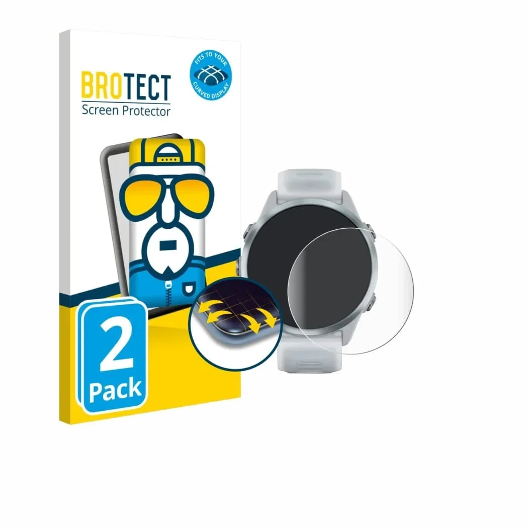 Φωτογραφία προϊόντος: GR Brotect Flex Full-Cover Screen Protector for Garmin Forerunner 570 (42mm) (2pcs) έως 24 άτοκες δόσεις