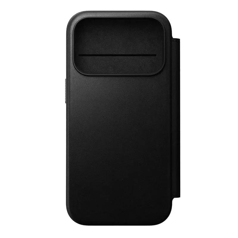 Φωτογραφία προϊόντος: GR Nomad Modern Leather Folio for iPhone 17 Pro Black έως 12 άτοκες δόσεις ή 24 δόσεις