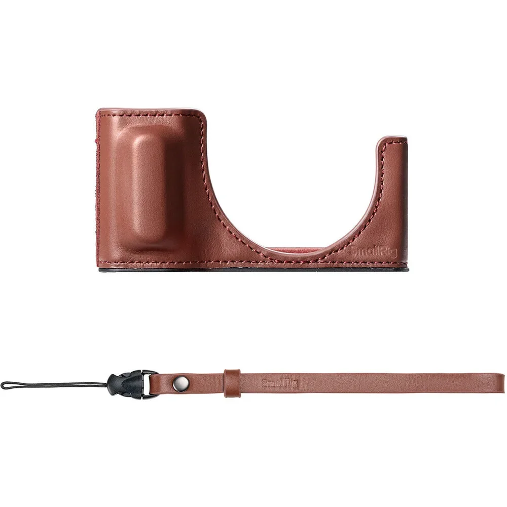 Φωτογραφία προϊόντος: SmallRig Leather Half-Case with Wrist Strap for Ricoh GR IV Red έως 12 άτοκες δόσεις ή 24 δόσεις