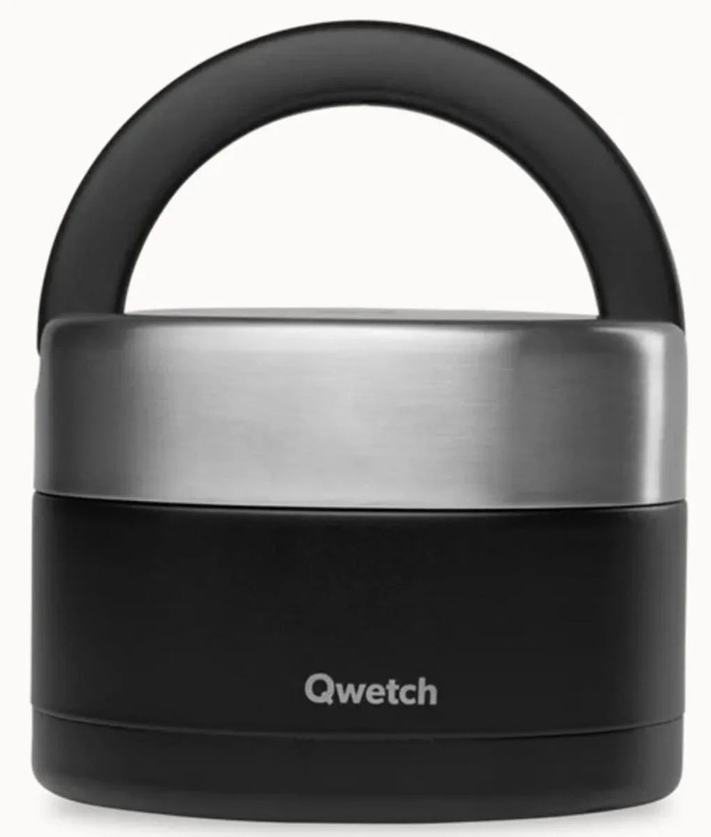 Φωτογραφία προϊόντος: GR Qwetch Insulated Lunch Box Matt Black 650ml έως 12 άτοκες δόσεις ή 24 δόσεις