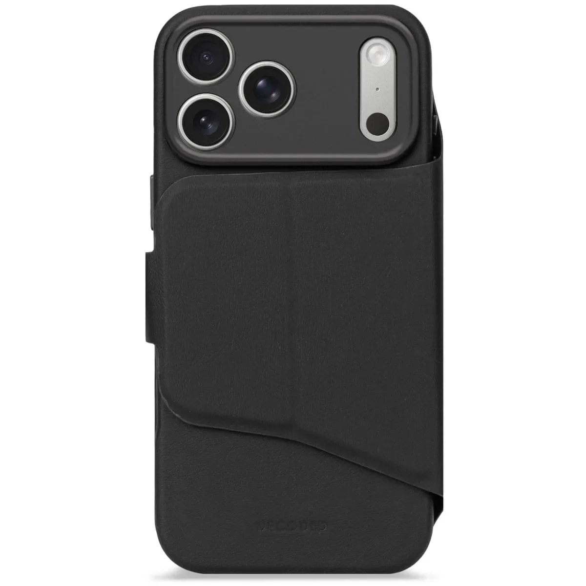 Φωτογραφία προϊόντος: GR Decoded Textured Silicone Detachable Wallet Black for iPhone 17 Pro Max έως 12 άτοκες δόσεις ή 24 δόσεις