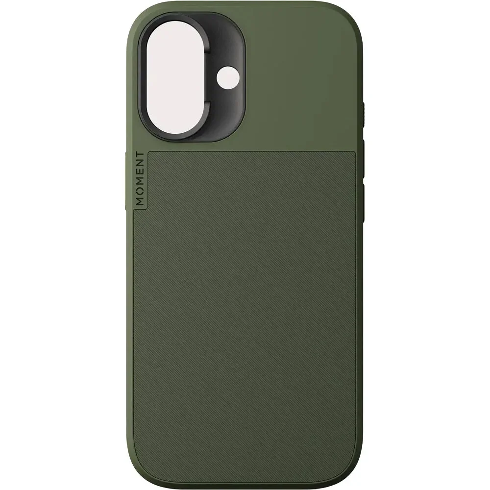 Φωτογραφία προϊόντος: GR Moment Camera Case for iPhone 17 Olive έως 12 άτοκες δόσεις ή 24 δόσεις