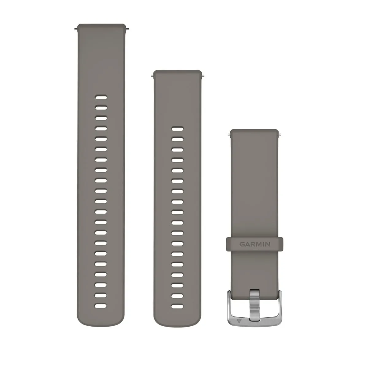 Φωτογραφία προϊόντος: Garmin Quick Release 22 Bands Silver Gray with Silver (3pcs.) έως 12 άτοκες δόσεις ή 24 δόσεις