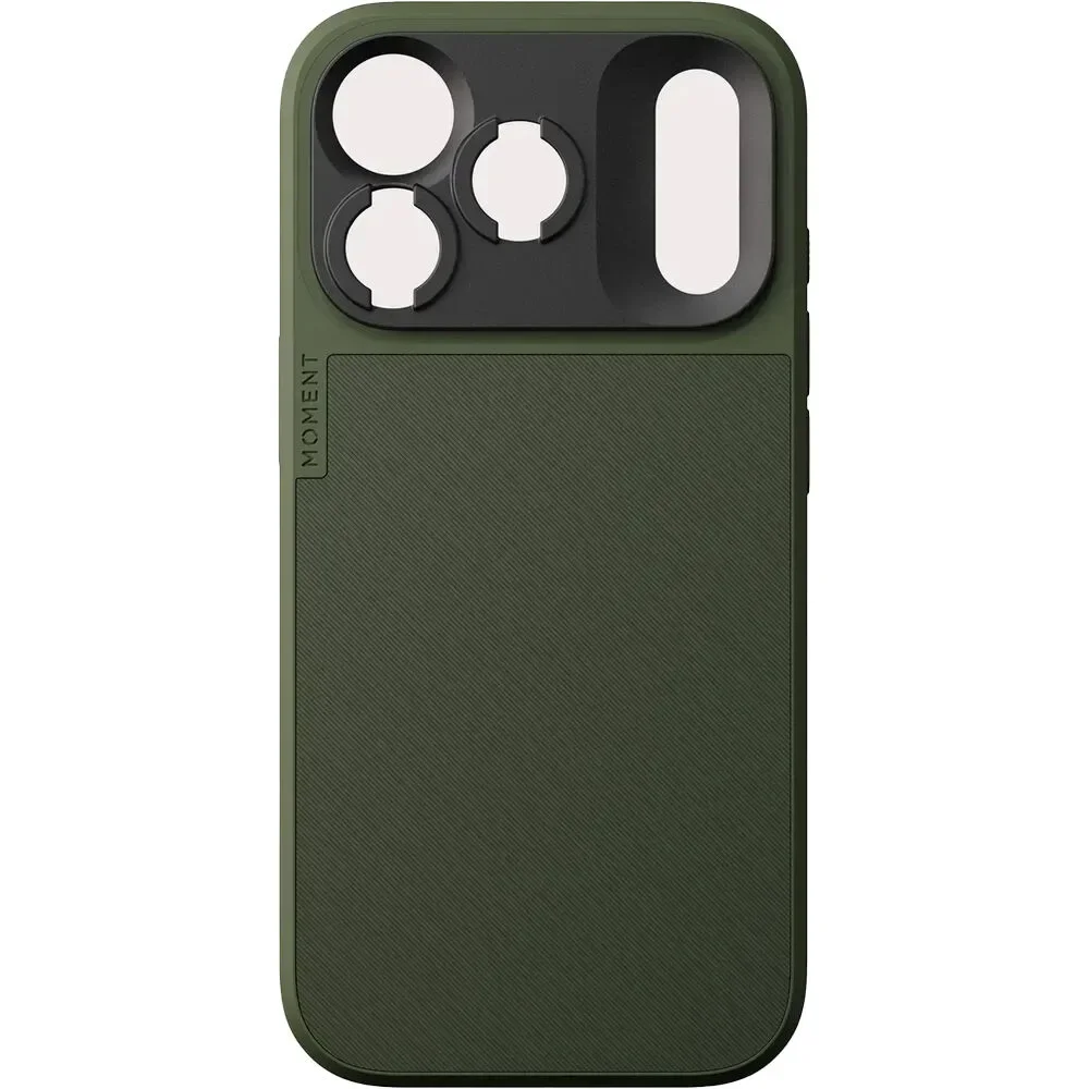 Φωτογραφία προϊόντος: GR Moment Camera Case for iPhone 17 Pro Olive έως 12 άτοκες δόσεις ή 24 δόσεις