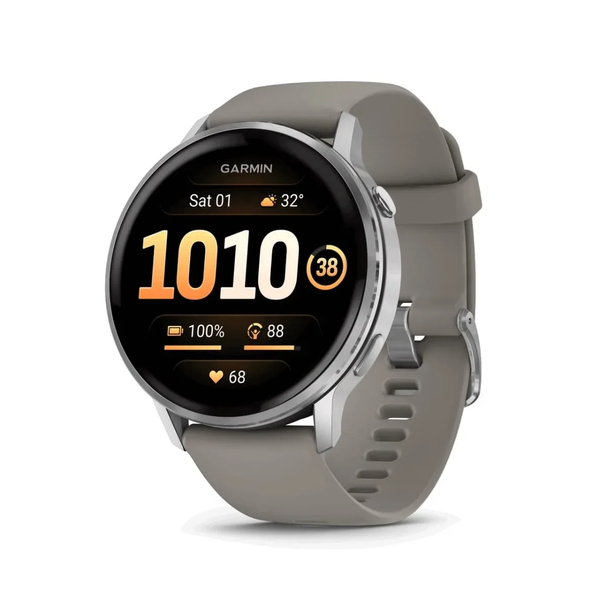 Φωτογραφία προϊόντος: Garmin Venu 4 45mm Silver with Silver Gray έως 24 άτοκες δόσεις