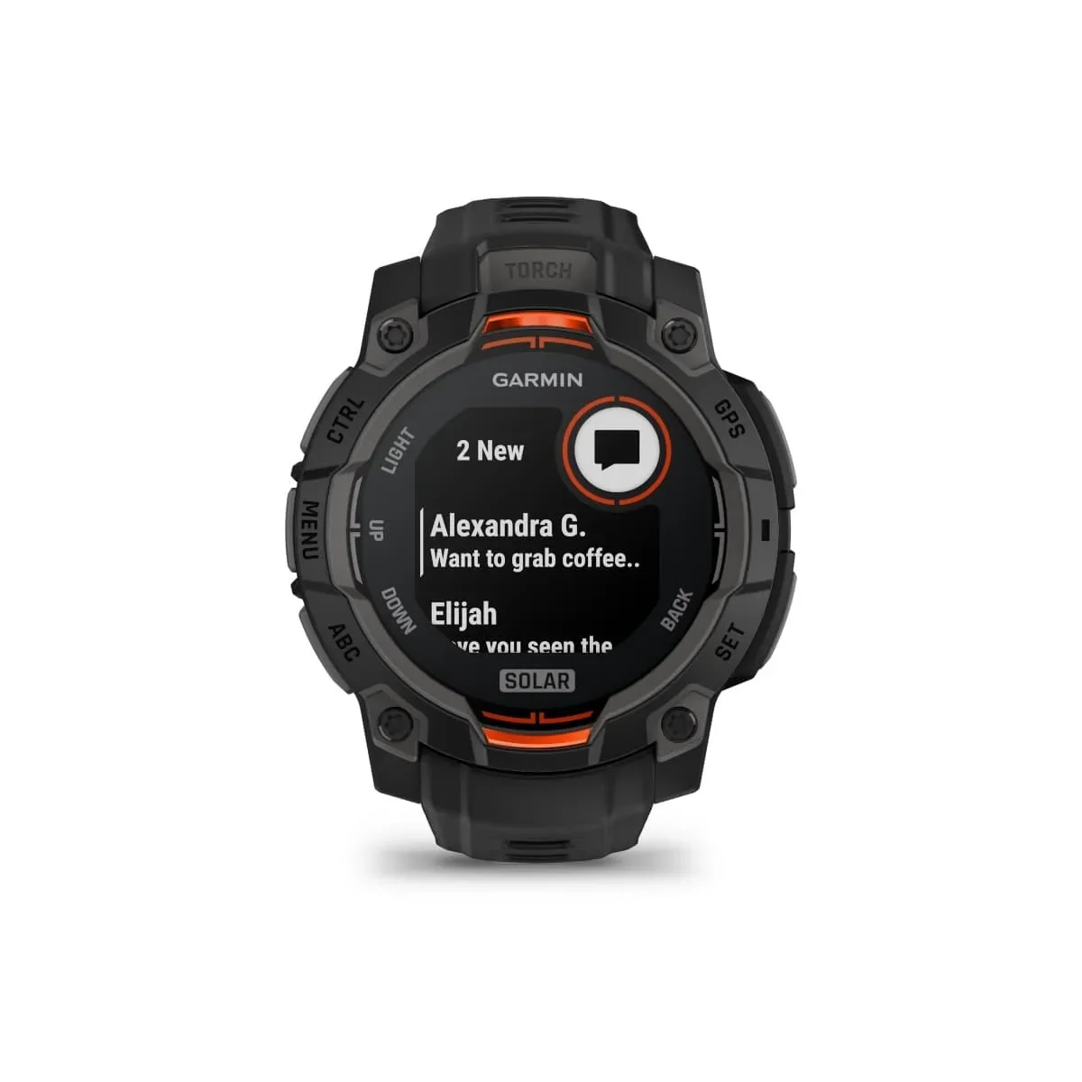 Φωτογραφία προϊόντος: GR Garmin Instinct 3 Solar 45mm Black έως 24 άτοκες δόσεις