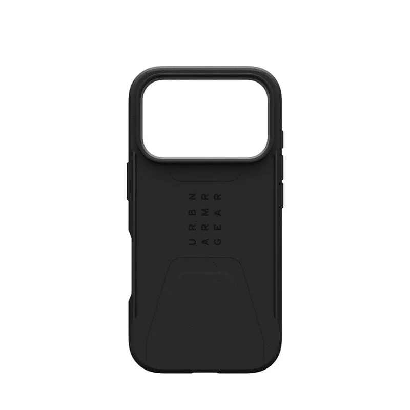 Φωτογραφία προϊόντος: GR UAG Civilian Case Black for Apple iPhone 17 Pro έως 12 άτοκες δόσεις ή 24 δόσεις