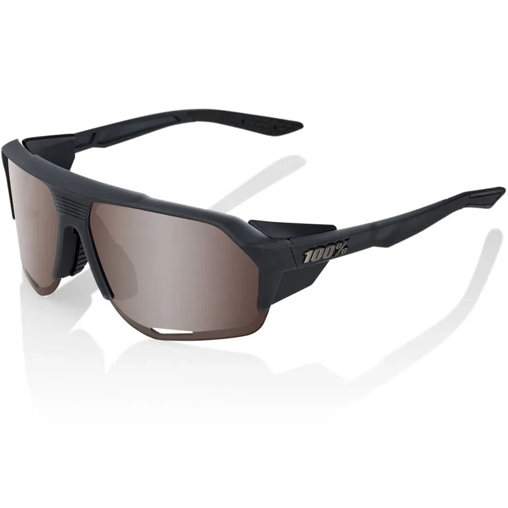 Φωτογραφία προϊόντος: GR 100% Norvik Soft Tact Crystal Black HiPER Crimson Silver Mirror Lens έως 12 άτοκες δόσεις ή 24 δόσεις