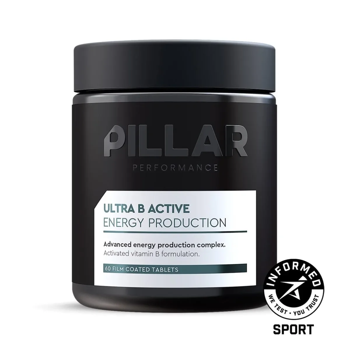 Φωτογραφία προϊόντος: GR Pillar Performance Ultra B Active 60 Tablets έως 12 άτοκες δόσεις ή 24 δόσεις