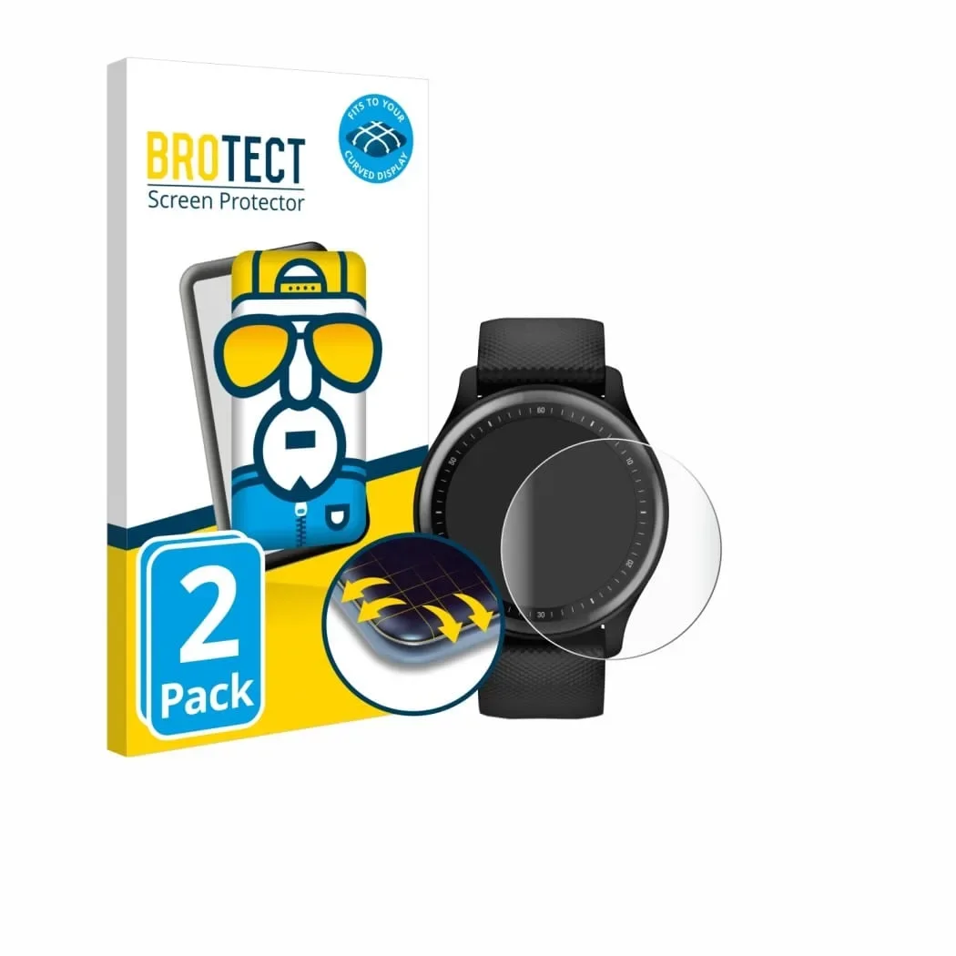 Φωτογραφία προϊόντος: GR Brotect Flex Full-Cover Screen Protector for Garmin Vivomove Sport (2pc) έως 12 άτοκες δόσεις ή 24 δόσεις