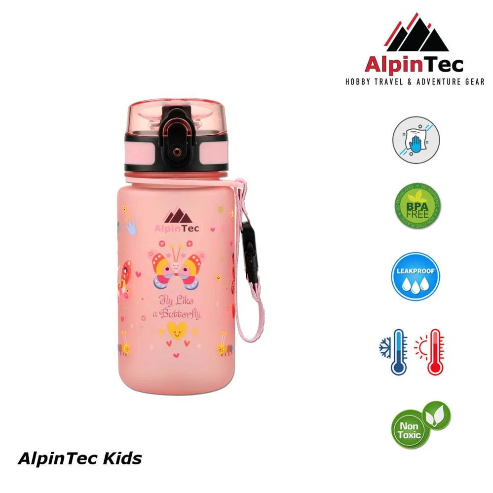 Φωτογραφία προϊόντος: Alpintec Παγούρι Fast Open 350ml Flamingo Butterfly C-350FL-BU