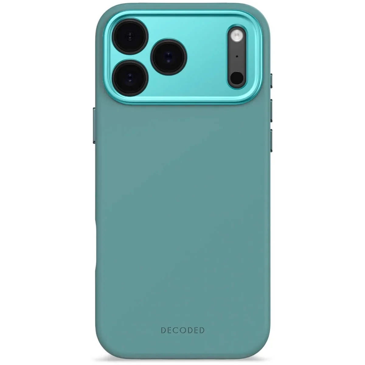Φωτογραφία προϊόντος: GR Decoded AntiMicrobial Silicone Backcover for iPhone 17 Pro Max Retro Blue έως 12 άτοκες δόσεις ή 24 δόσεις