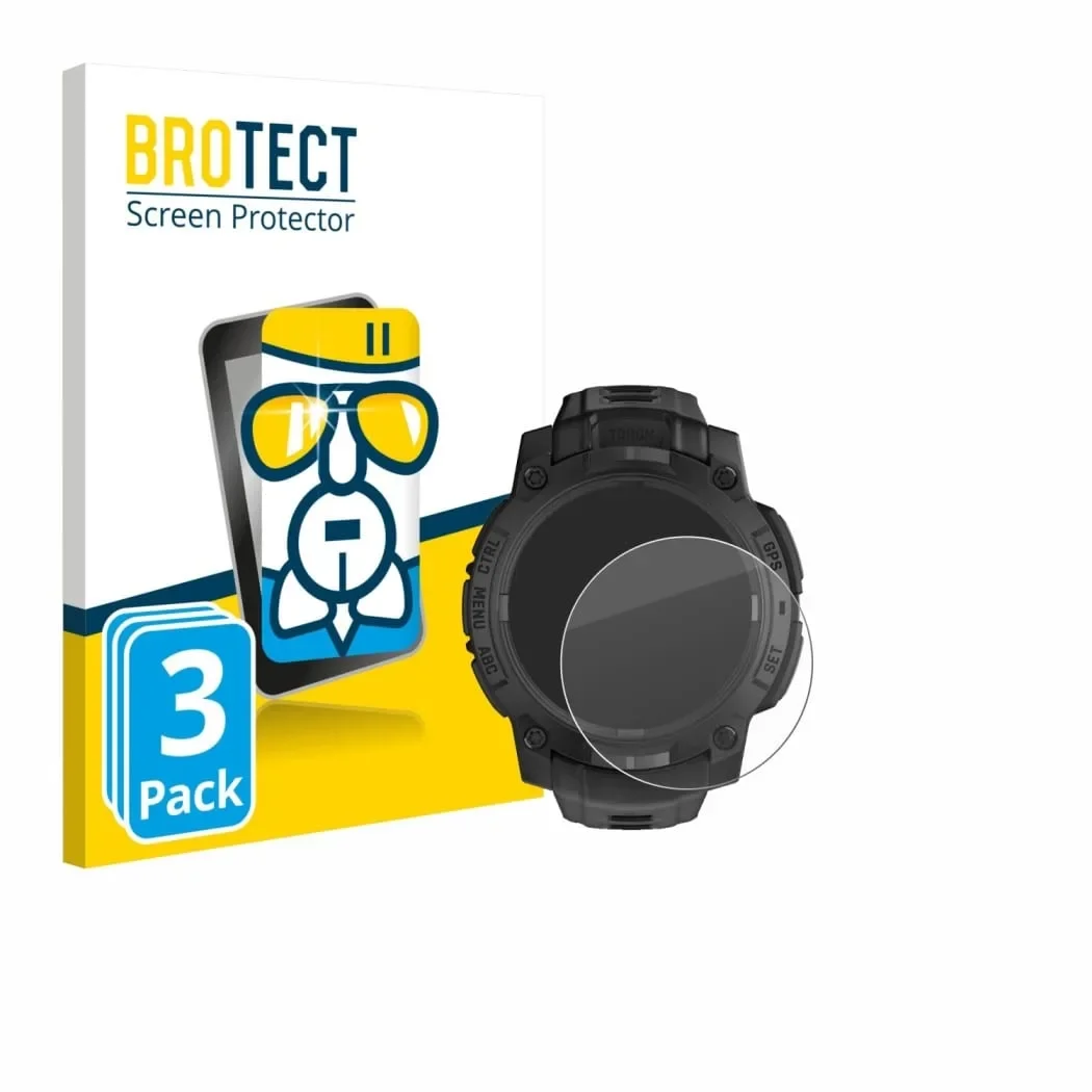 Φωτογραφία προϊόντος: GR Brotect AirGlass for Garmin Instinct 3 Solar Tactical Edition (45 mm) (3pcs) έως 24 άτοκες δόσεις