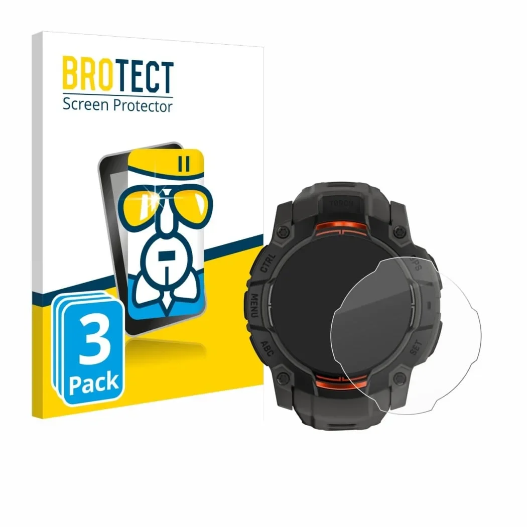 Φωτογραφία προϊόντος: GR Brotect AirGlass Glass Screen Protector for Garmin Instinct 3 Solar 50 mm (3pcs) έως 24 άτοκες δόσεις