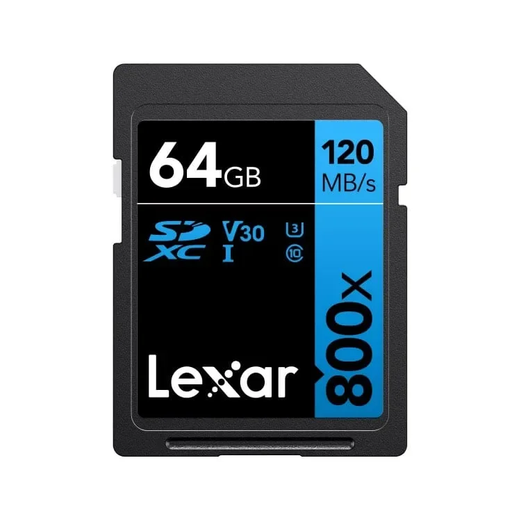 Φωτογραφία προϊόντος: GR Lexar Professional 64GB 800x Pro Blue Series έως 12 άτοκες δόσεις ή 24 δόσεις