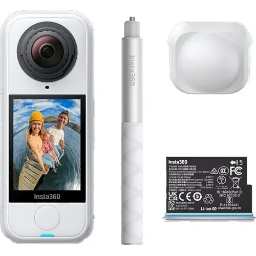Φωτογραφία προϊόντος: GR Insta360 X4 Air Starter Bundle Arctic White έως 12 άτοκες δόσεις ή 24 δόσεις