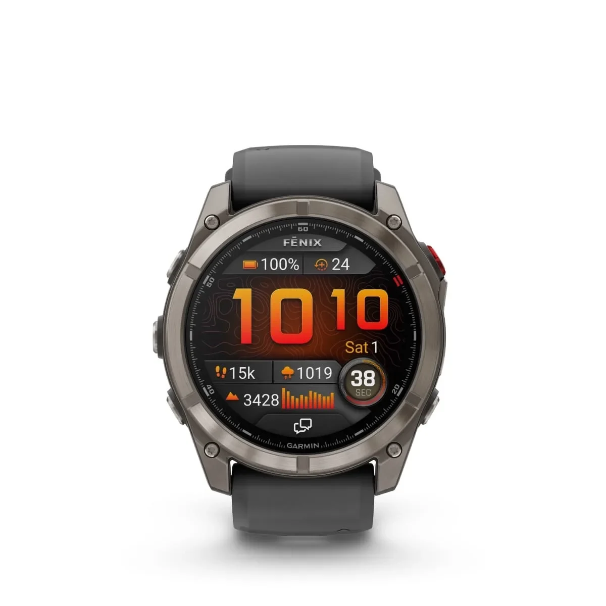 Φωτογραφία προϊόντος: Garmin fenix 8 Pro 51mm AMOLED Sapphire Titanium with Graphite and Black έως 24 άτοκες δόσεις