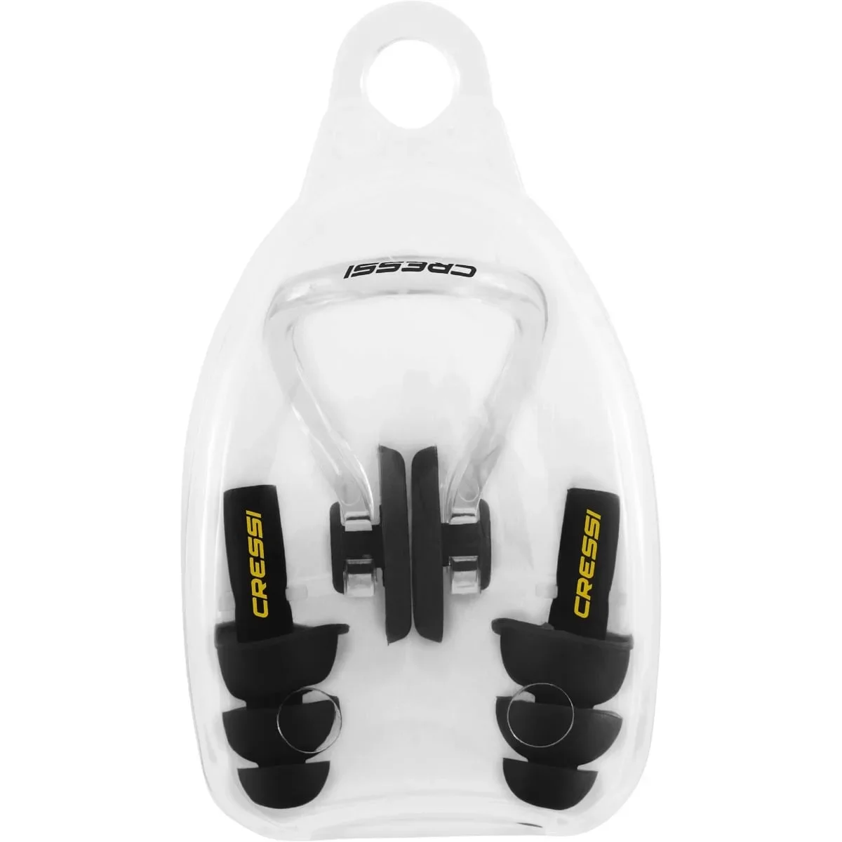 Φωτογραφία προϊόντος: GR Cressi Aqua Kit Ear Plugs + Nose Clip Black έως 12 άτοκες δόσεις ή 24 δόσεις
