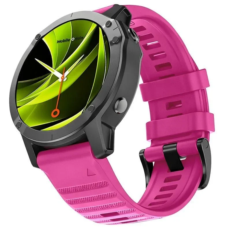 Φωτογραφία προϊόντος: GR Mobile Origin Easy Strap Silicone Watch 20mm Pink έως 12 άτοκες δόσεις ή 24 δόσεις