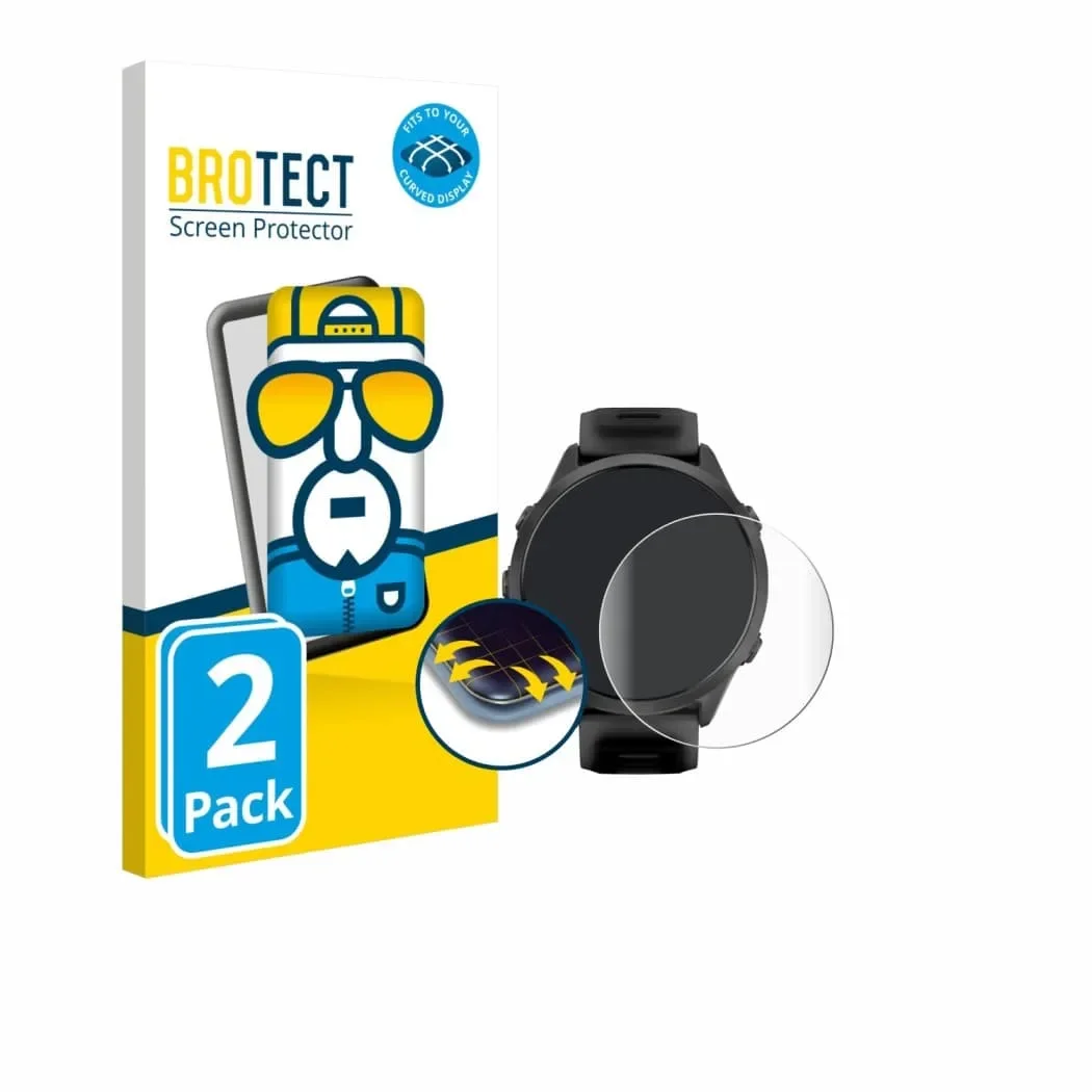 Φωτογραφία προϊόντος: GR Brotect Flex Full-Cover Screen Protector for Garmin Forerunner 570 (47 mm) (2pcs) έως 24 άτοκες δόσεις