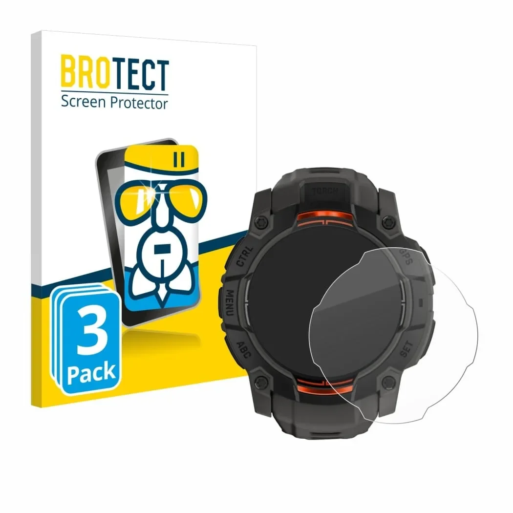 Φωτογραφία προϊόντος: GR Brotect Airglass for Garmin Instinct 3 Solar 45mm 3pcs έως 24 άτοκες δόσεις