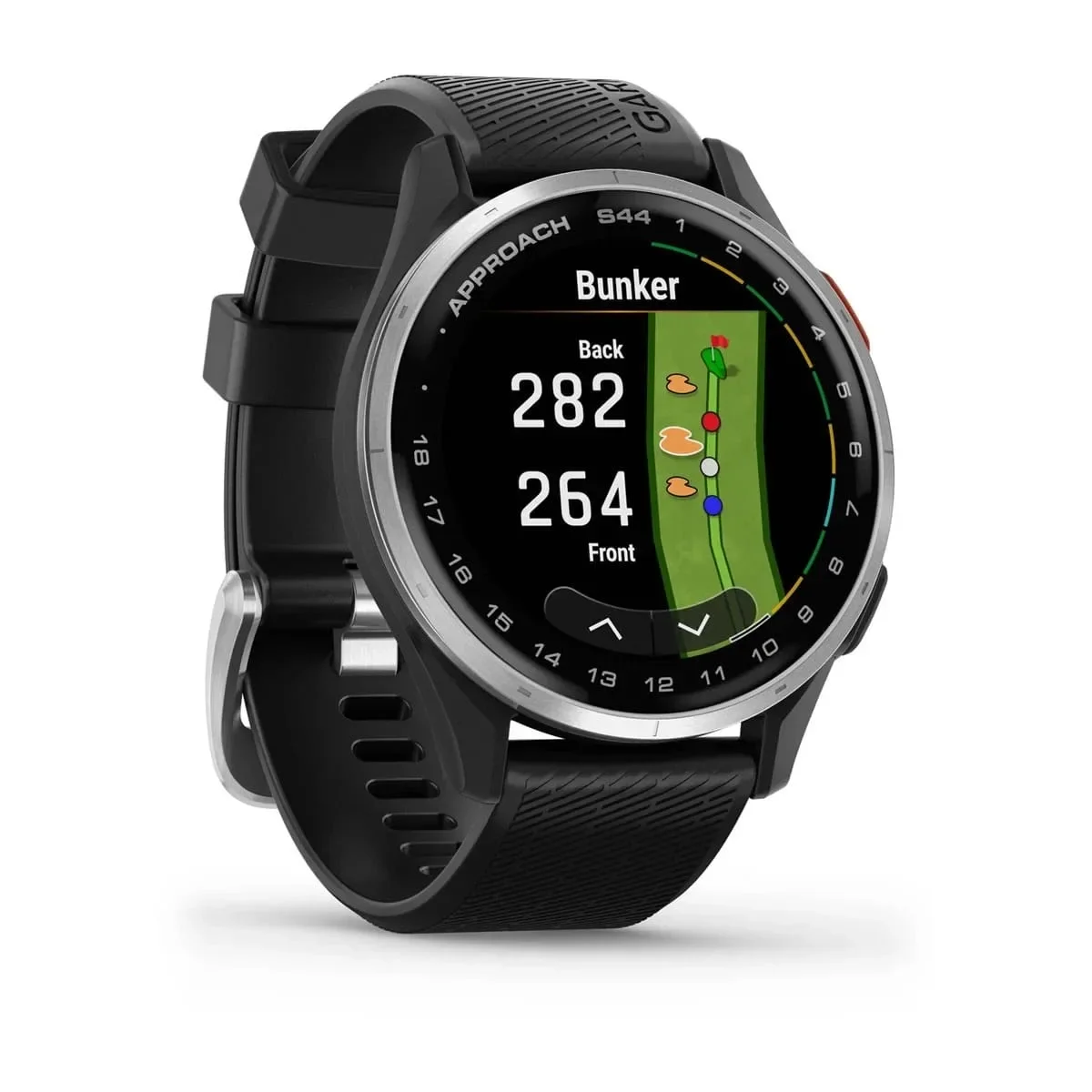 Φωτογραφία προϊόντος: GR Garmin Approach S44 Silver with Black έως 12 άτοκες δόσεις ή 24 δόσεις