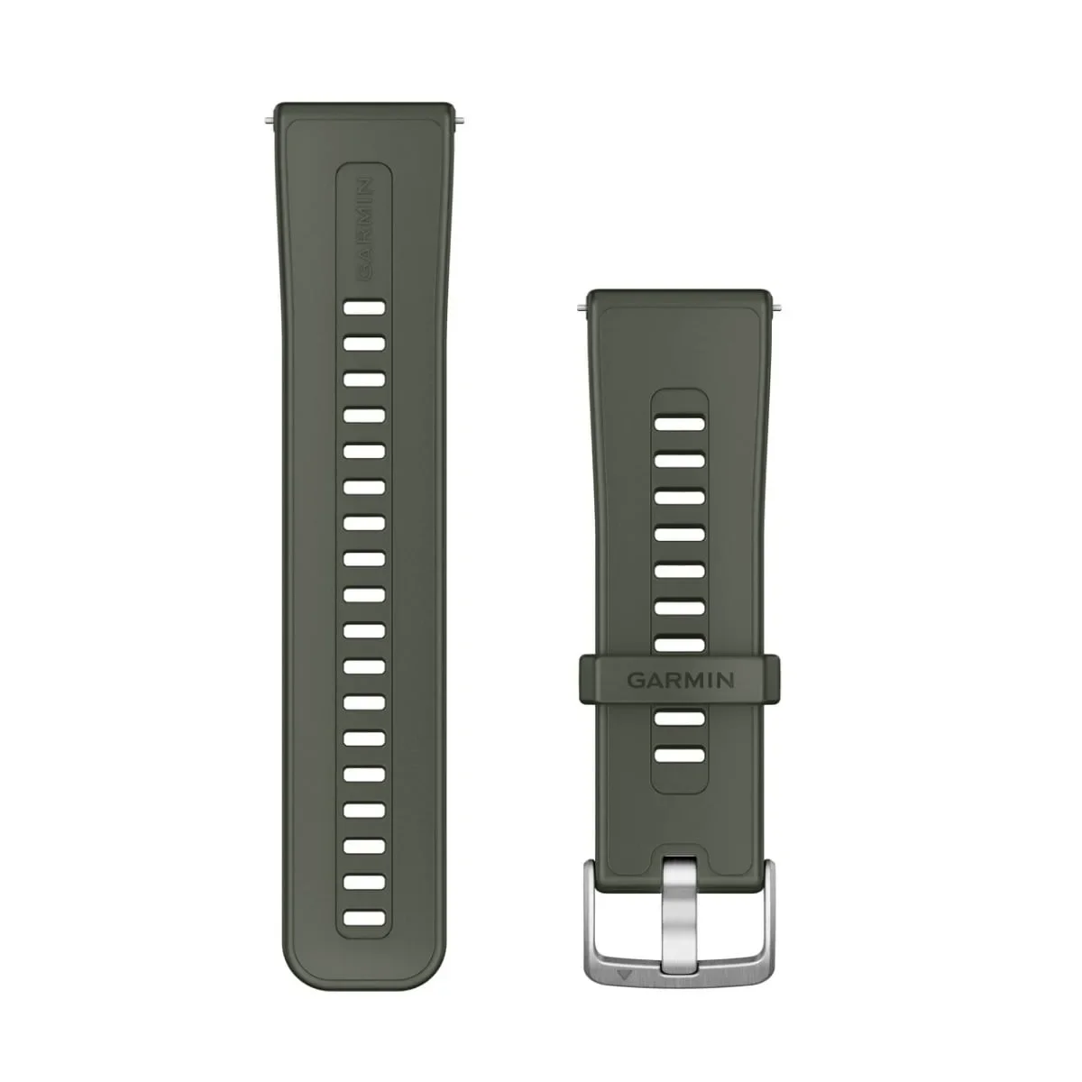 Φωτογραφία προϊόντος: GR Garmin Quick Release 24 Bands Moss with Silver έως 12 άτοκες δόσεις ή 24 δόσεις