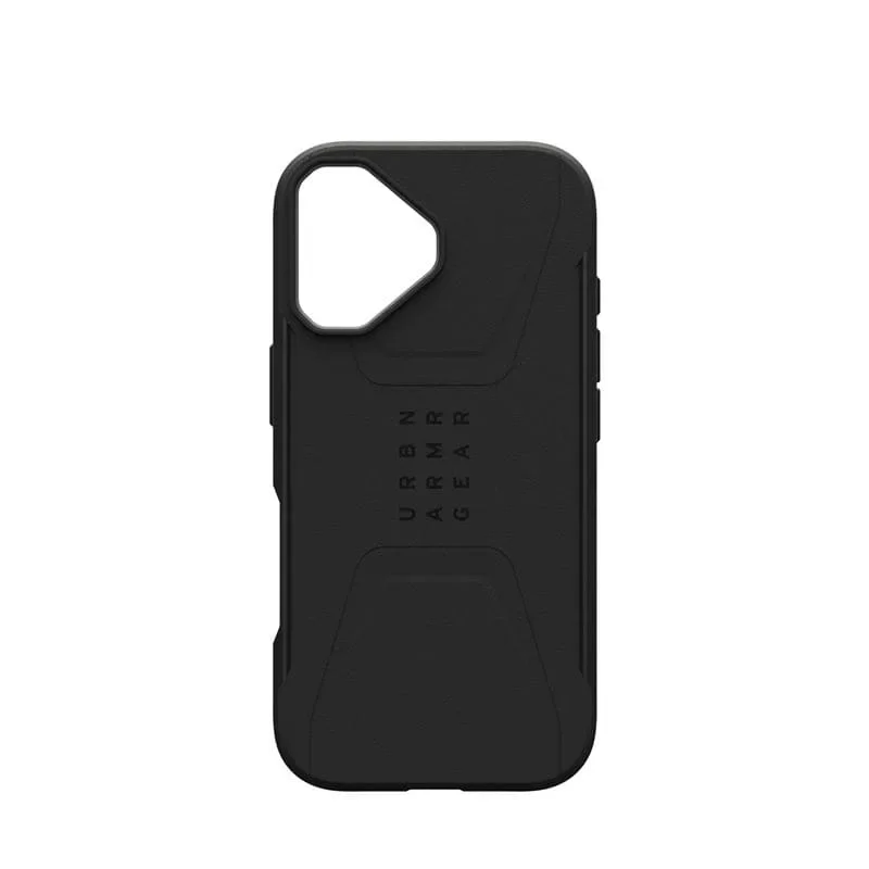 Φωτογραφία προϊόντος: GR UAG Civilian Case Black for Apple iPhone 17 έως 12 άτοκες δόσεις ή 24 δόσεις