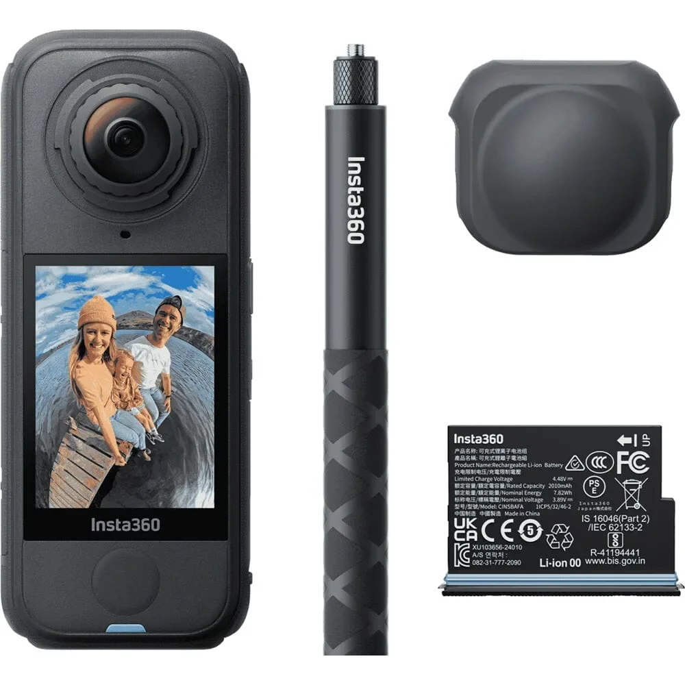 Φωτογραφία προϊόντος: GR Insta360 X4 Air Starter Bundle Black έως 12 άτοκες δόσεις ή 24 δόσεις