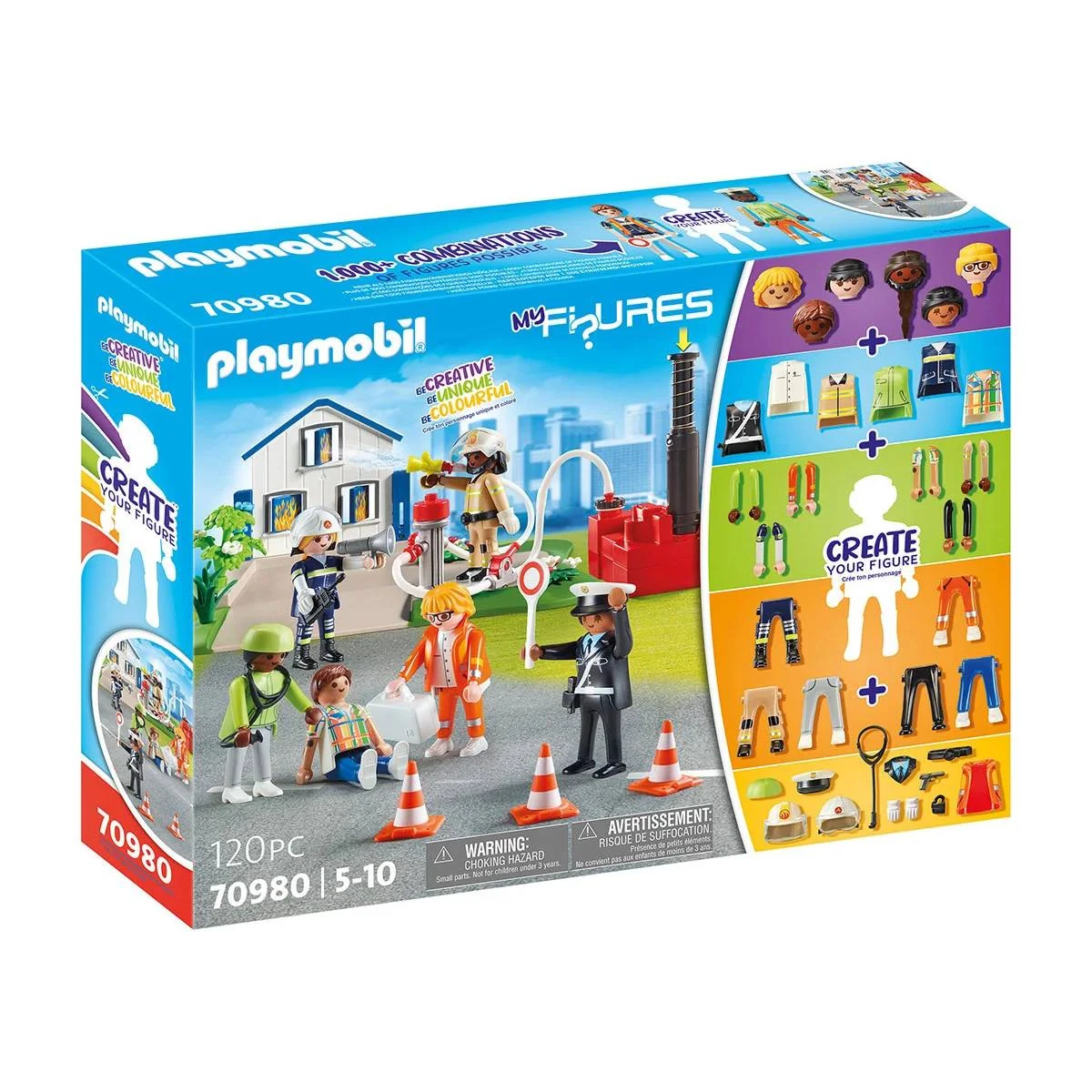 Φωτογραφία προϊόντος: Playmobil 70980 My Figures: Πυροσβεστική διάσωση