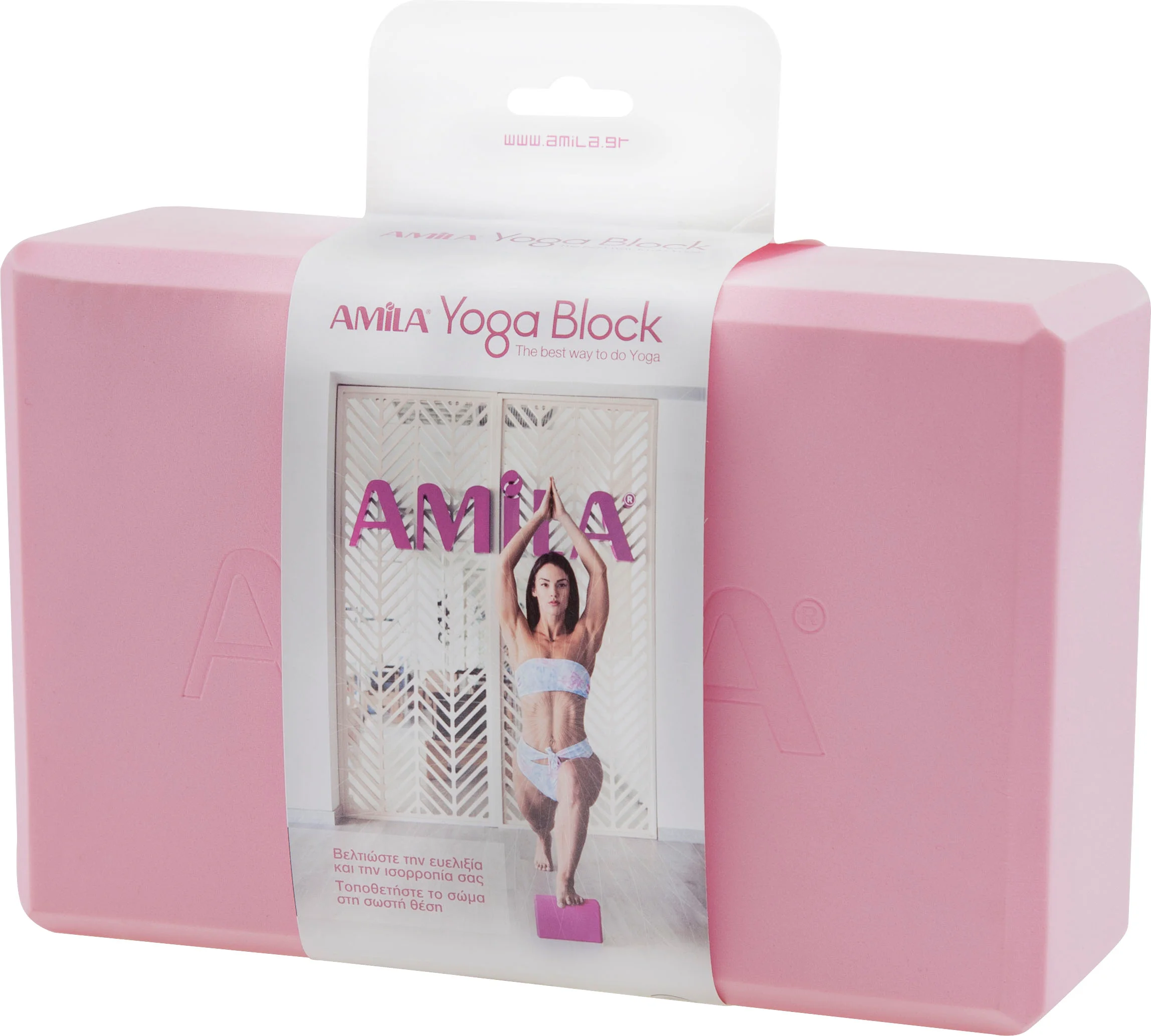 Φωτογραφία προϊόντος: Τούβλο Yoga AMILA Brick Ροζ AMILA 96841