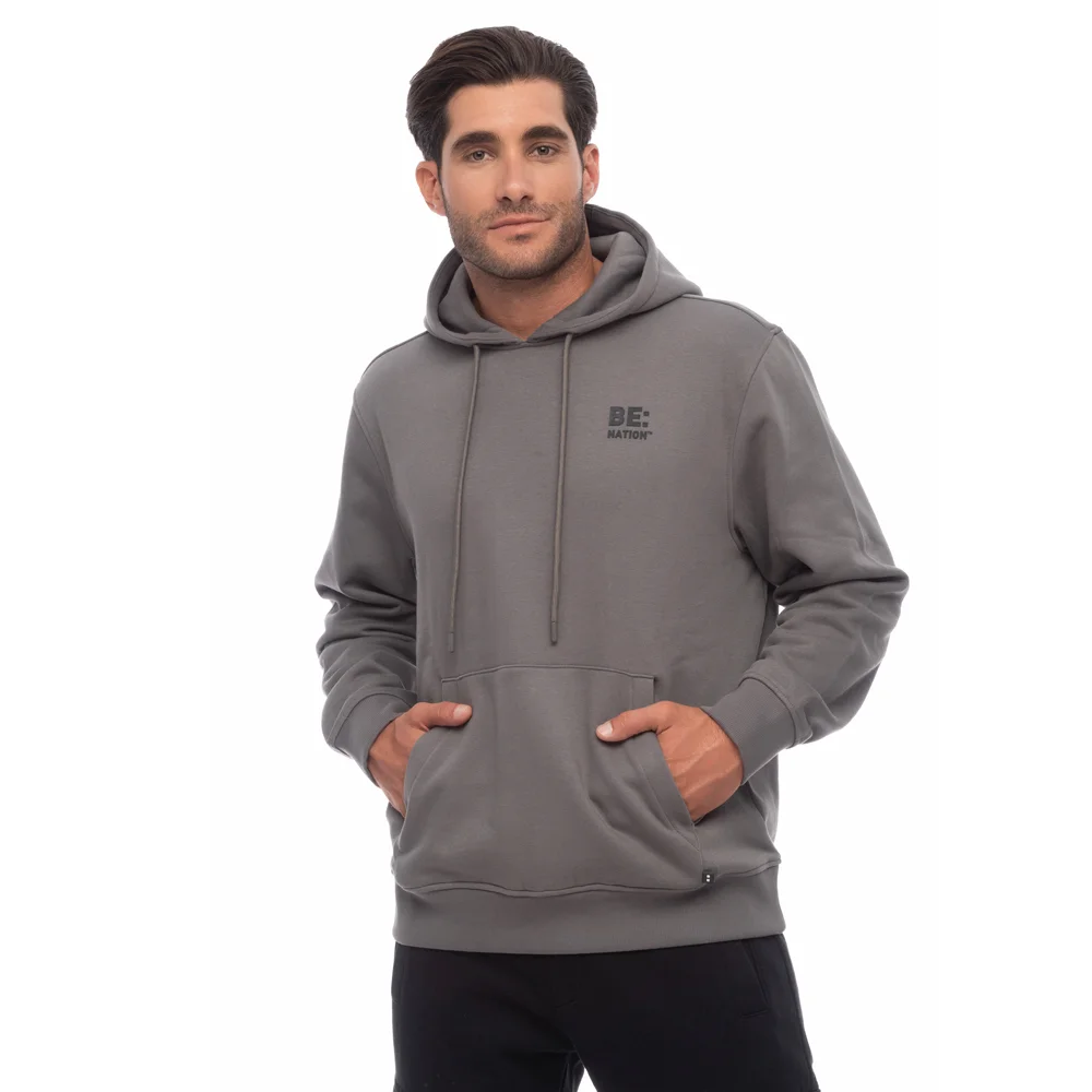 Φωτογραφία προϊόντος: Be:Nation Logo Hoodie 06302302-3F Ανθρακί