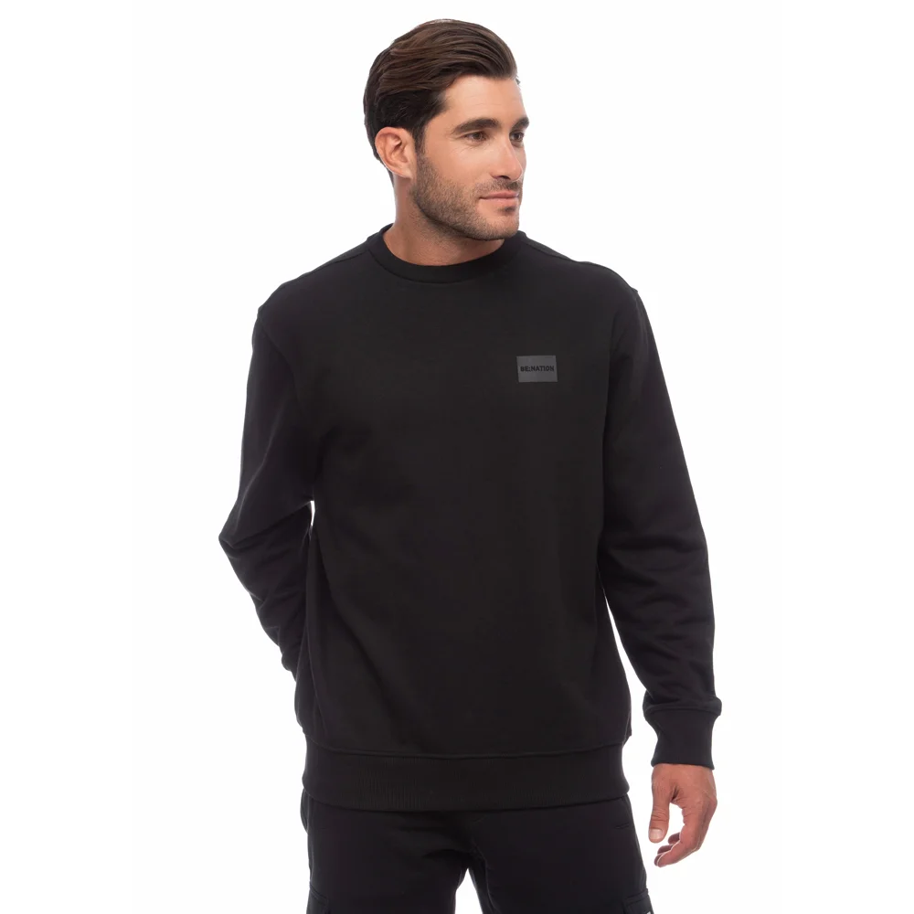 Φωτογραφία προϊόντος: Be:Nation Logo Crew Neck 06302308-01 Μαύρο