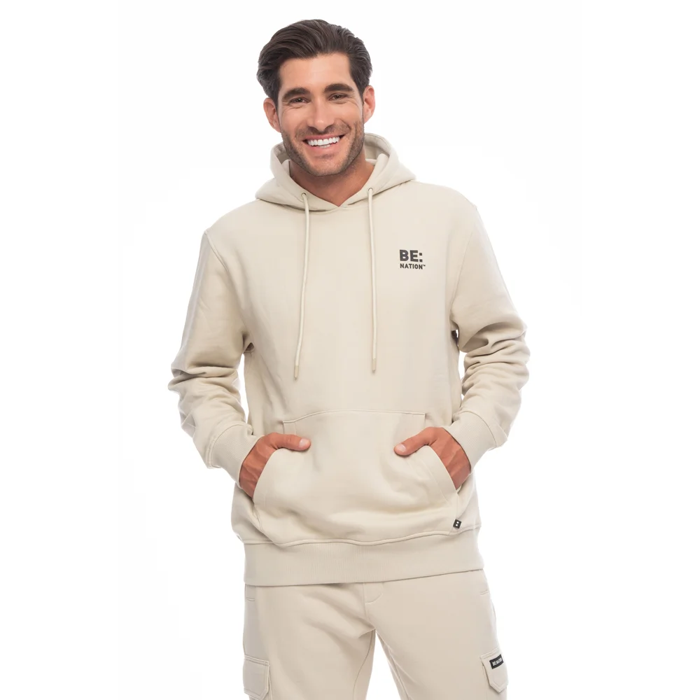 Φωτογραφία προϊόντος: Be:Nation Logo Hoodie 06302302-3J Μπέζ