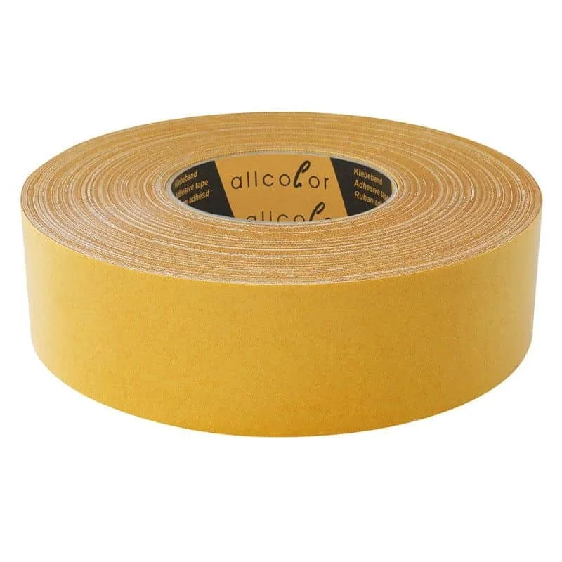 Φωτογραφία προϊόντος: ALLCOLOR GAFFER-TAPE Exhibition-Cloth-Tape, Double sided adhesive - 25mm x 50m transparent