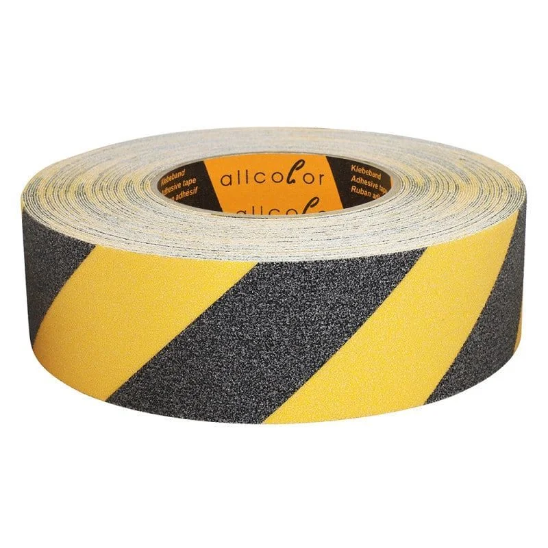 Φωτογραφία προϊόντος: ALLCOLOR GAFFER-TAPE Safety-Tape - Anti-Slip - 50mm x 18m black / yellow