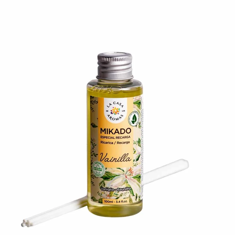 Φωτογραφία προϊόντος: LA CASA DE LOS AROMAS 031060 AΡΩMATIKO ΧΩΡΟΥ ΜΕ STICKS "VANILLA"100 ML