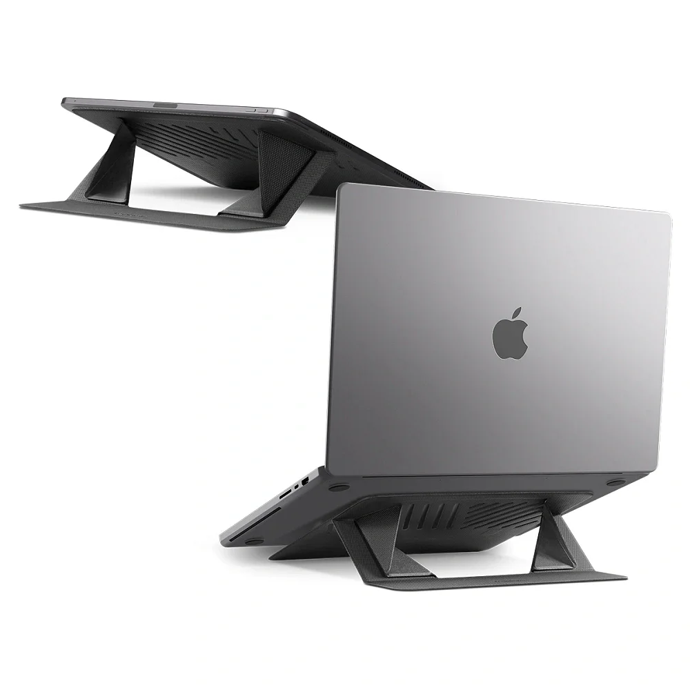 Φωτογραφία προϊόντος: Spigen SlimFold Stand LD201‑S6 Αναδιπλούμενη Βάση Laptop έως 14" Space Grey