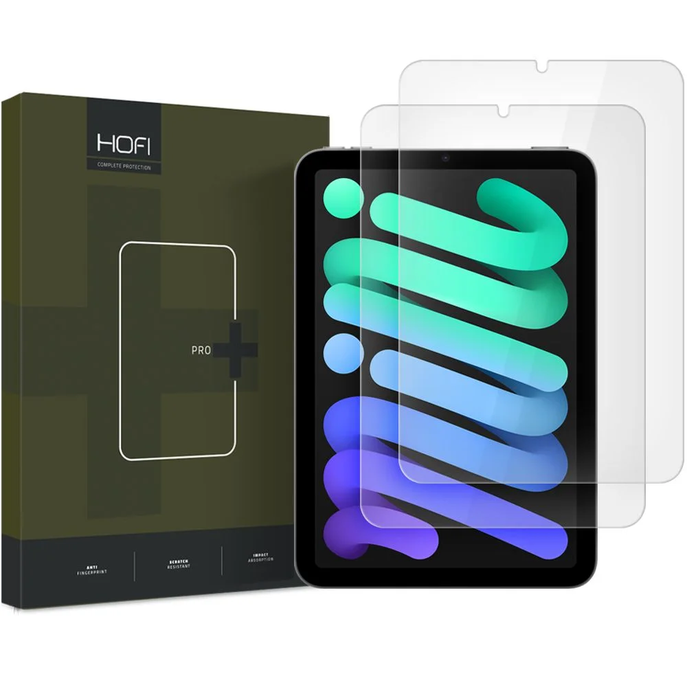 Φωτογραφία προϊόντος: Hofi Glass Pro+ Tempered Glass 2-Pack iPad Mini 8.3" 6 / 7 2021-2024 Clear