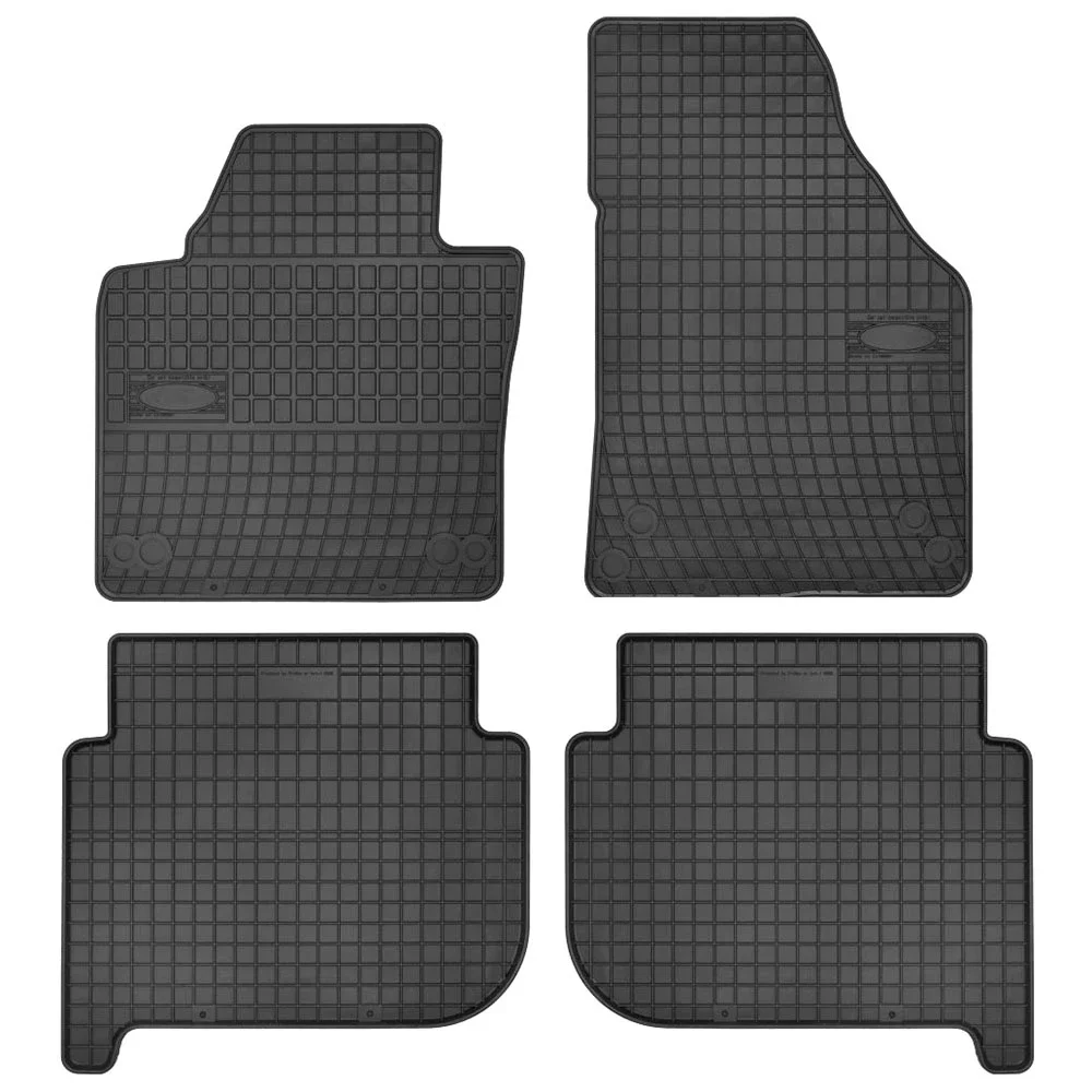 Φωτογραφία προϊόντος: VW Touran (2003-2015) λαστιχένια μαύρα πατάκια Frogum El Toro - 4τμχ