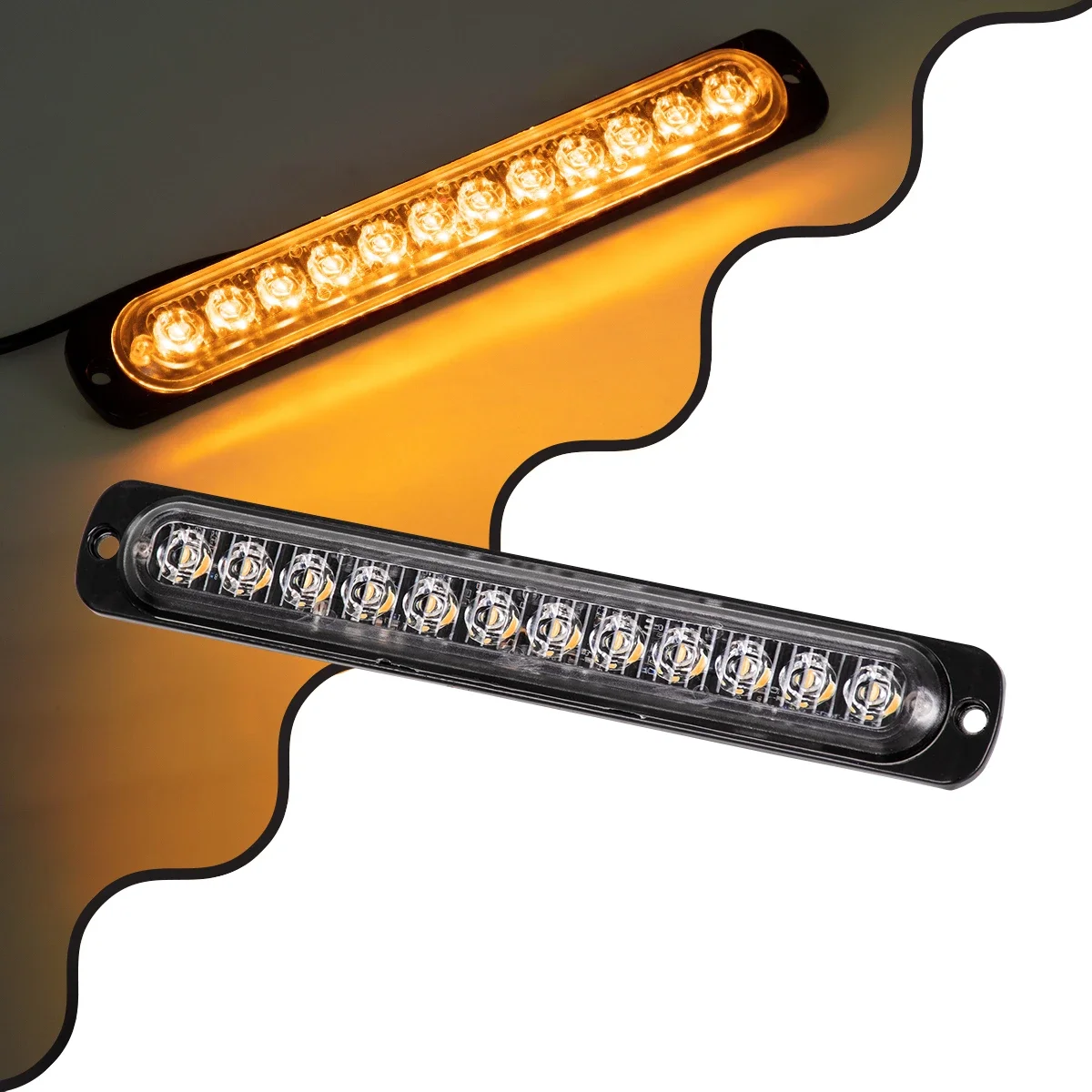 Φωτογραφία προϊόντος: GloboStar® 85269 PRO Series Μπάρα Σήμανσης Οχήματος Οδικής Βοήθείας με 10 Προγραμμάτων Φωτισμού STROBE LED SMD 3030 15W DC 12-24V Αδιάβροχη IP65 Πορτοκαλί