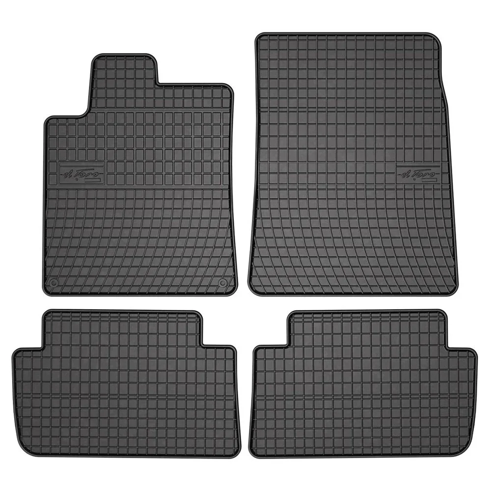 Φωτογραφία προϊόντος: Peugeot 407 (2004-2011) / Citroen C5 2001-2008) λαστιχένια μαύρα πατάκια Frogum El Toro - 4τμχ