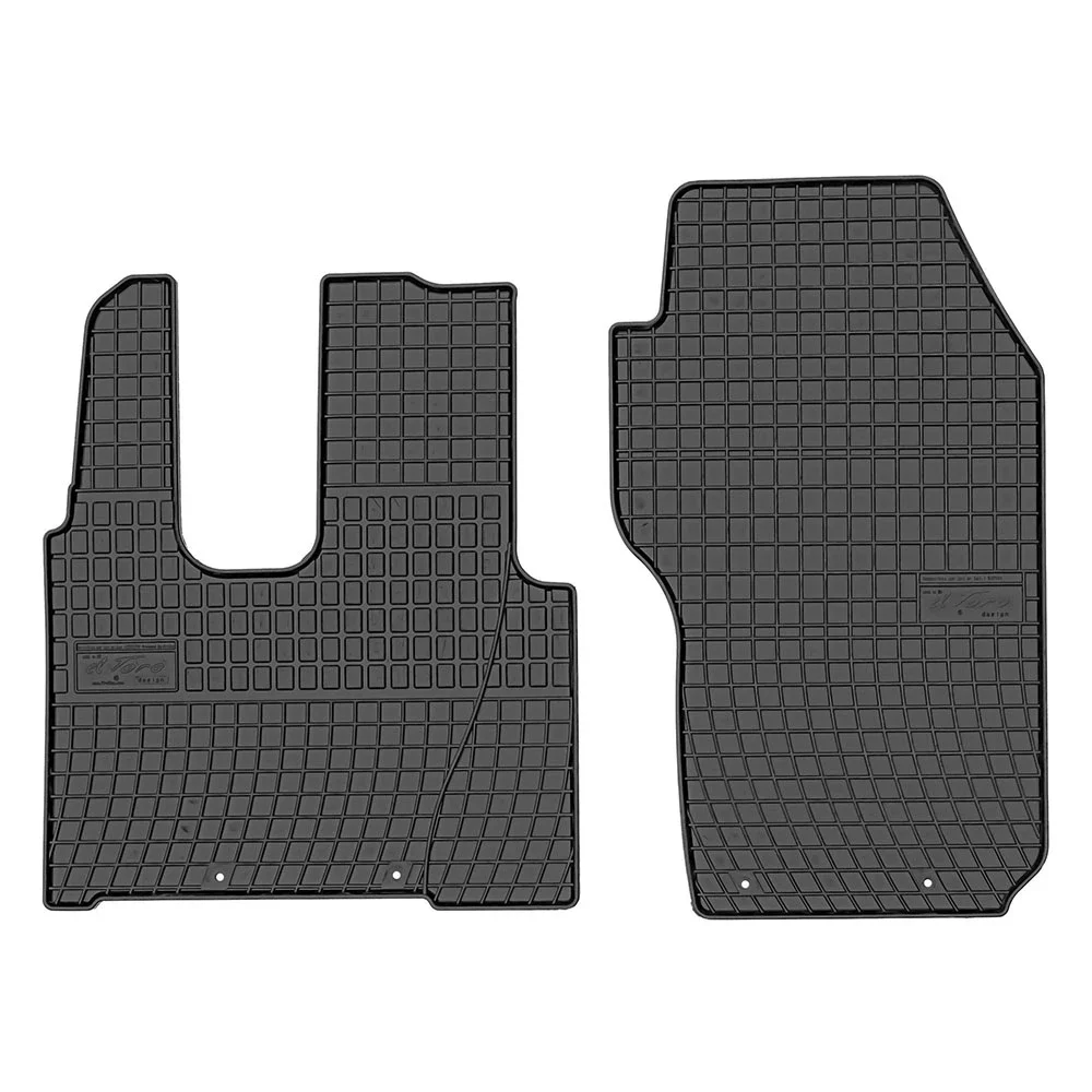 Φωτογραφία προϊόντος: Mercedes Actros MP IV (2012+) - non pneumatic seat λαστιχένια μαύρα πατάκια Frogum El Toro - 2τμχ