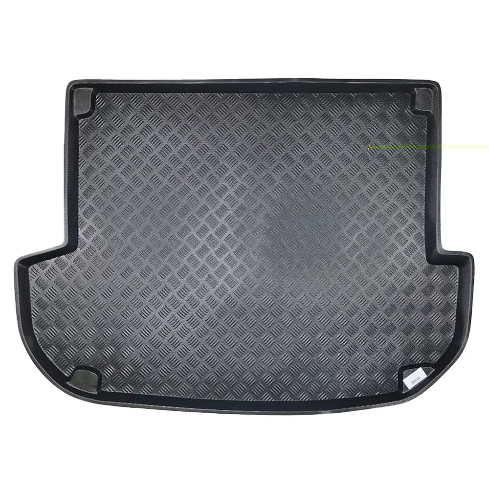 Φωτογραφία προϊόντος: Hyundai Santa Fe 5 seats (2006-2012) πατάκι πορτ μπαγκάζ πλαστικό μαύρο σκαφάκι M-Plast - 1τμχ